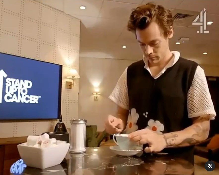 Harry Styles w kamizelce polskiej projektantki
