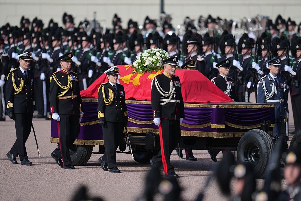 The Funeral Of King Harald V Of NorwayOSLO, NORWAY - SEPTEMBER 09: The coffin of His Majesty King Harald V is transported from the Royal Palace to Oslo Cathedral on September 09, 2026 in Oslo, Norway. Born on February 21, 1937, King Harald V of Norway was the first Norwegian-born monarch to inherit the Norwegian throne in over 600 years, reigning from 1991 until his death on August 28, 2026. He represented Norway in sailing at three Olympic Games and, in 1968, married Sonja Haraldsen, breaking with royal convention by marrying a non-royal. The couple had two children, and he was succeeded by his son, King Haakon VIII of Norway. (Photo by Peter Summers/Getty Images)Peter Summers