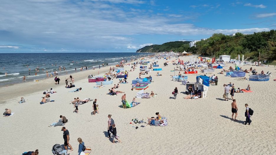 Plaża w Międzyzdrojach