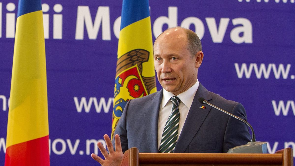 Premier Mołdawii Valeriu Strelet