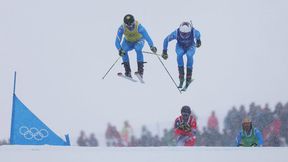 Historyczny dublet Włochów w skicrossie