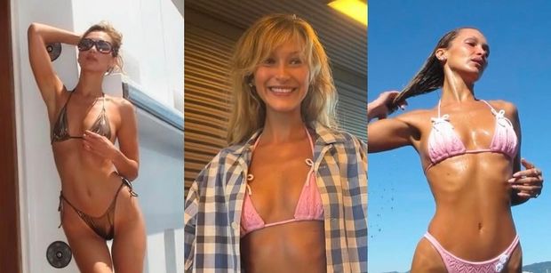 Bella Hadid podsumowała opalanko na luksusowym jachcie serią FOTEK W BIKINI. Taka to pożyje? (ZDJĘCIA)