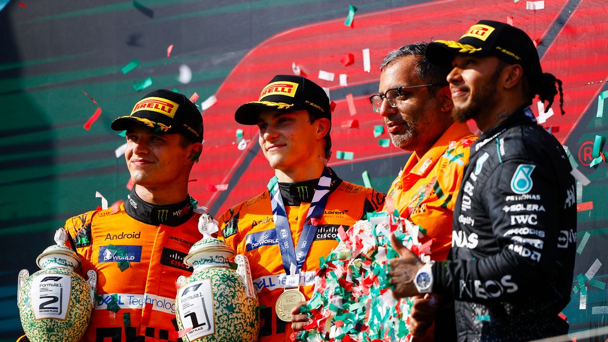 Materiały prasowe / Pirelli Media / Na zdjęciu: podium GP Węgier