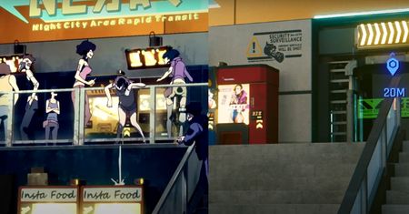 Cyberpunk 2077 kontra Cyberpunk: Edgerunners. Porównanie lokacji
