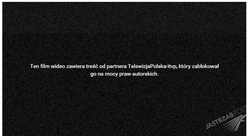 Zablokowany film z przejęzyczeniem Beaty Tadli
Fot. screen z YT