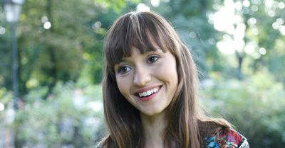 "Prosto w serce": Anna Mucha w ciąży nie zwalnia tempa