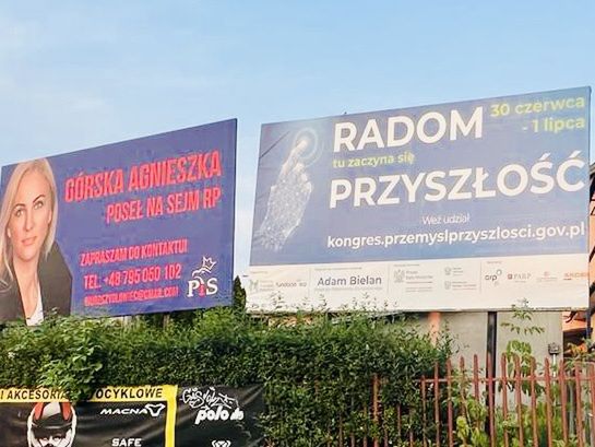 Plakat zapowiadający kongres w Radomiu