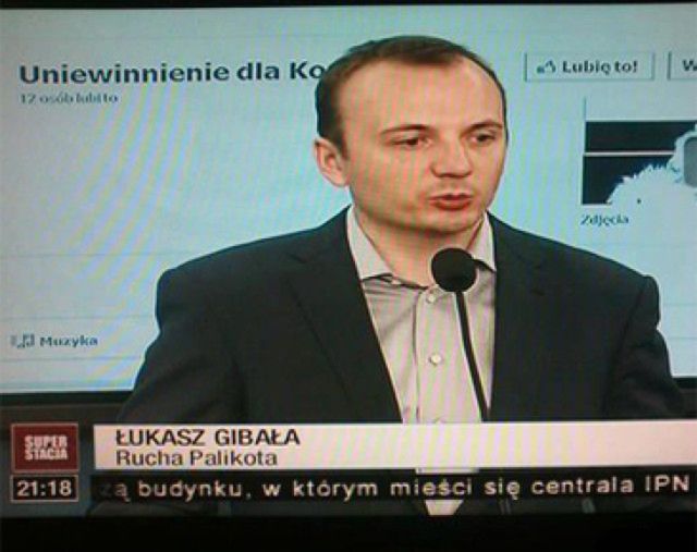 "Łukasz Gibała rucha Palikota"