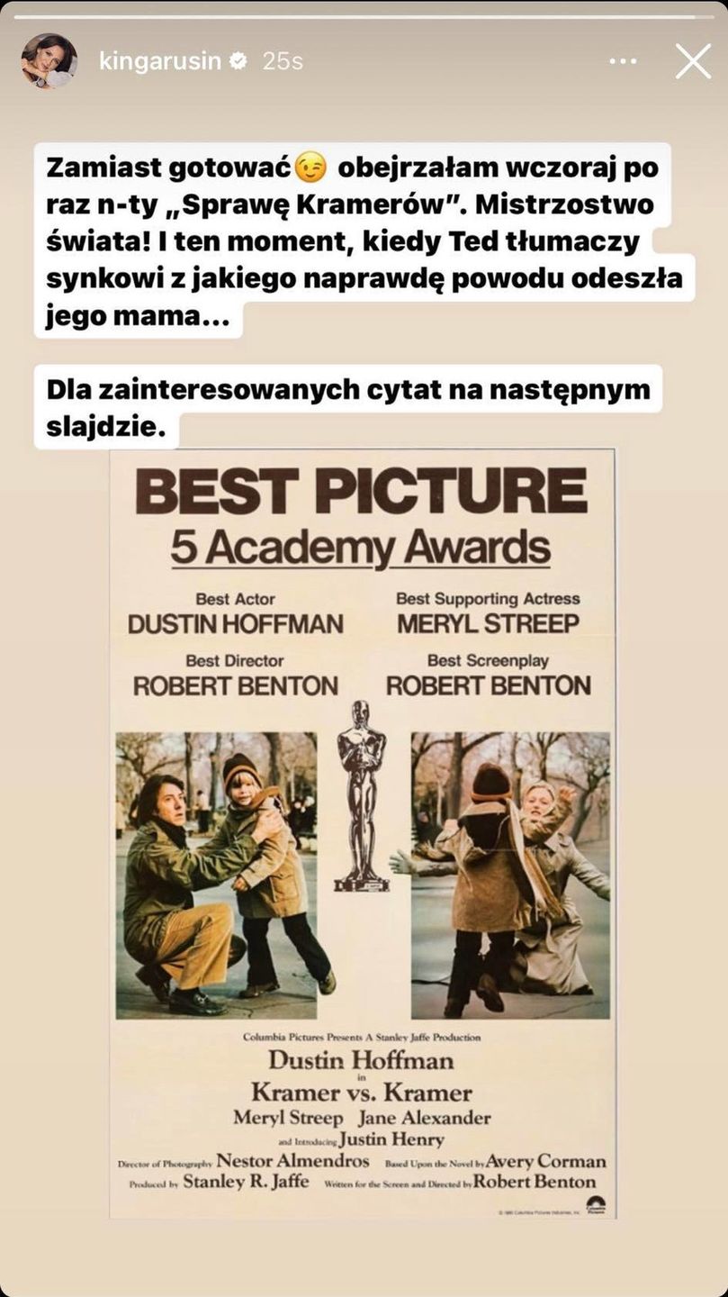 Kinga Rusin wbija Lisowi SZPILĘ