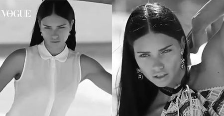 Adriana Lima POZUJE NA PLAŻY!