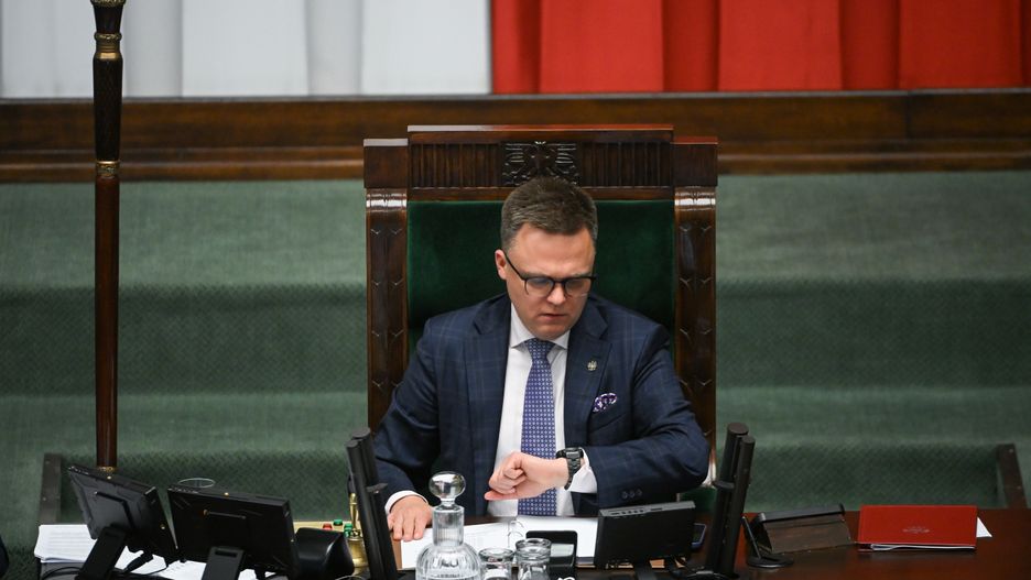 Marszałek Sejmu Szymon Hołownia