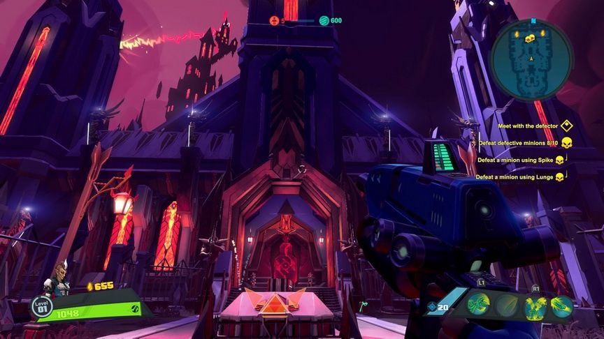 Battleborn - zdarzają się i mroczne lokacje