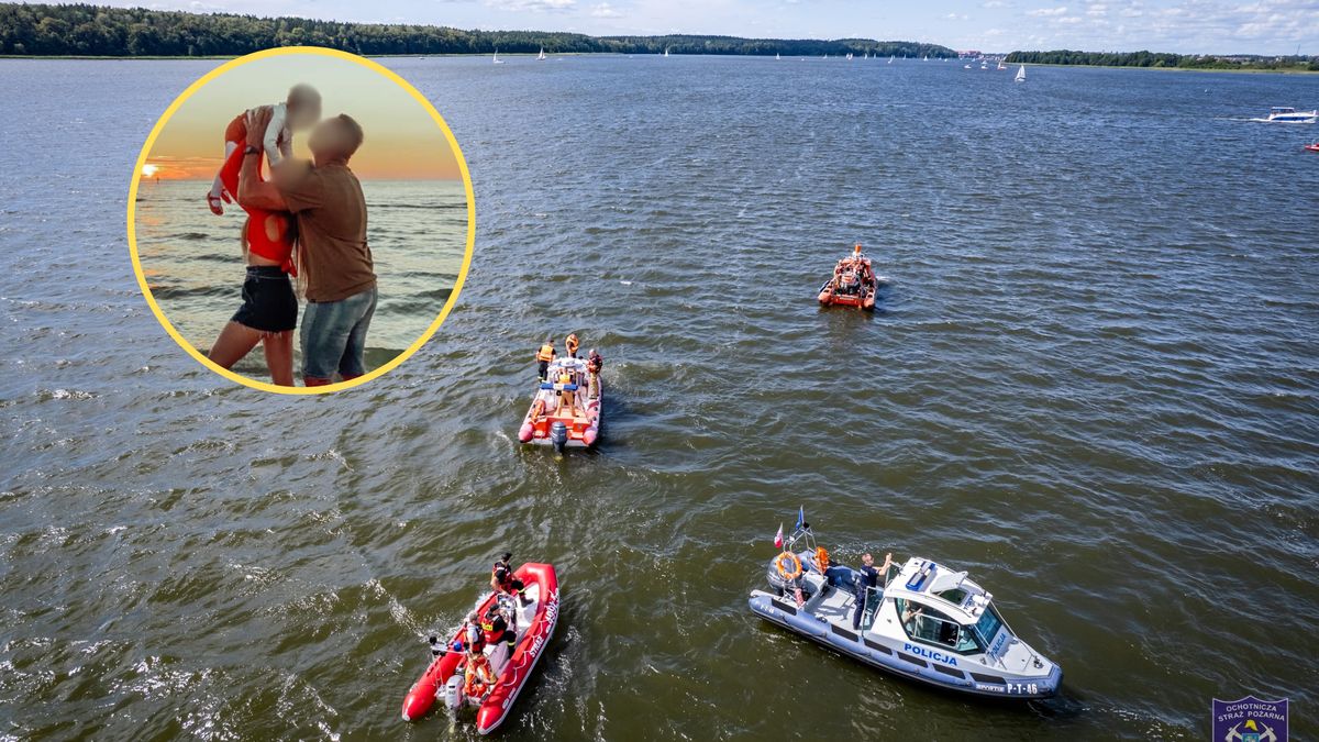 Tragedia na Mazurach. Młode małżeństwo zginęło ratując córkę