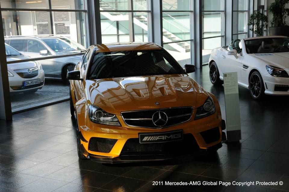 Mercedes-Benz C63 Coupe AMG Black Series Solarbeam
