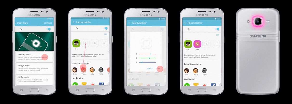 Galaxy J2 (2016) ze Smart Glow oficjalnie 3