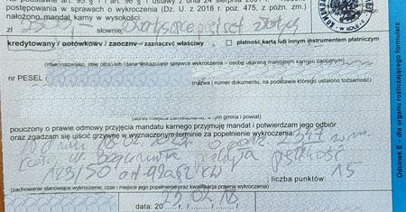 Bo spieszyła się do rodziców…