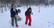 Starachowice: Śnieżna zabawa najmłodszych mieszkańców