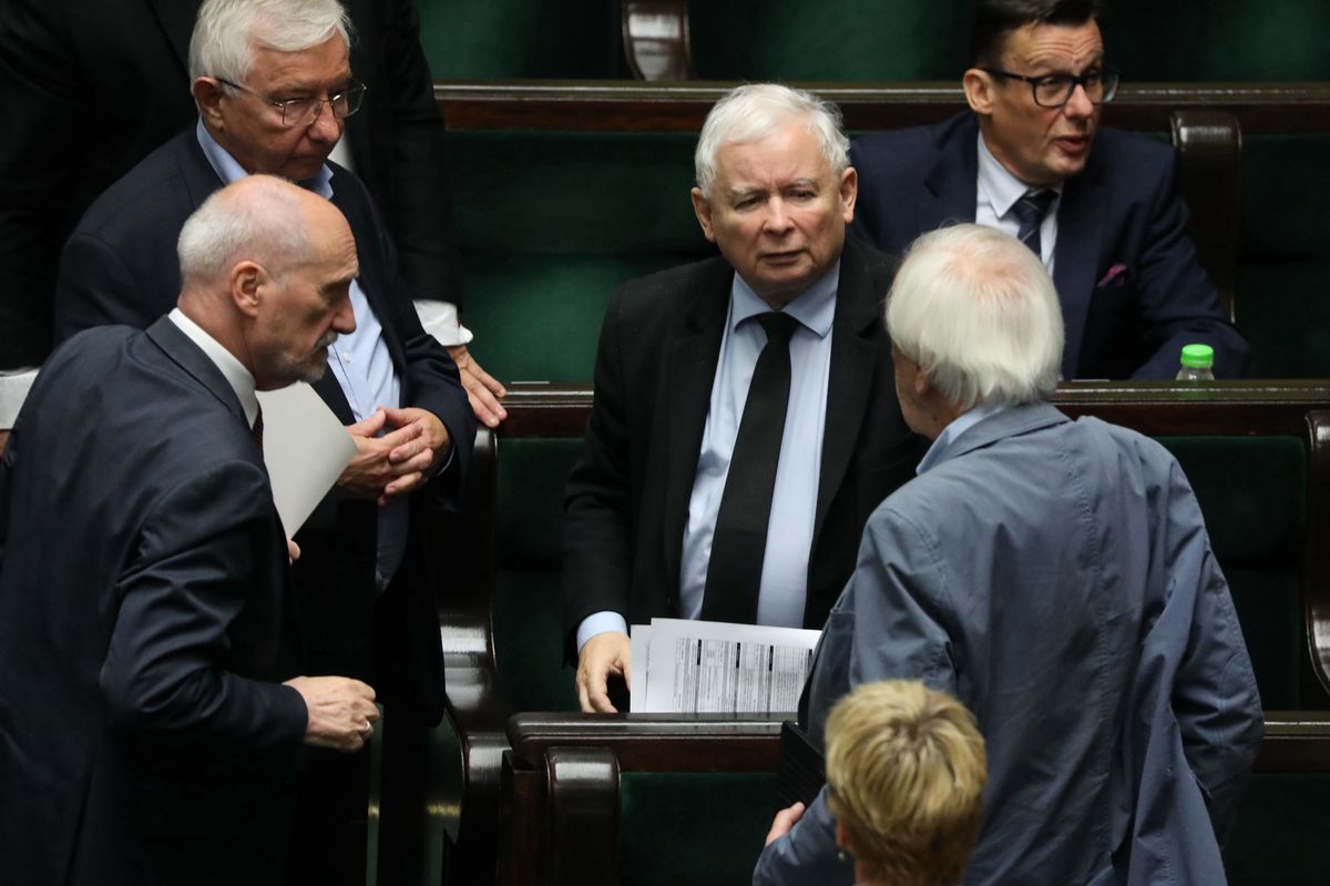 Jarosław Kaczyński w Sejmie. Mocne słowa wicepremiera