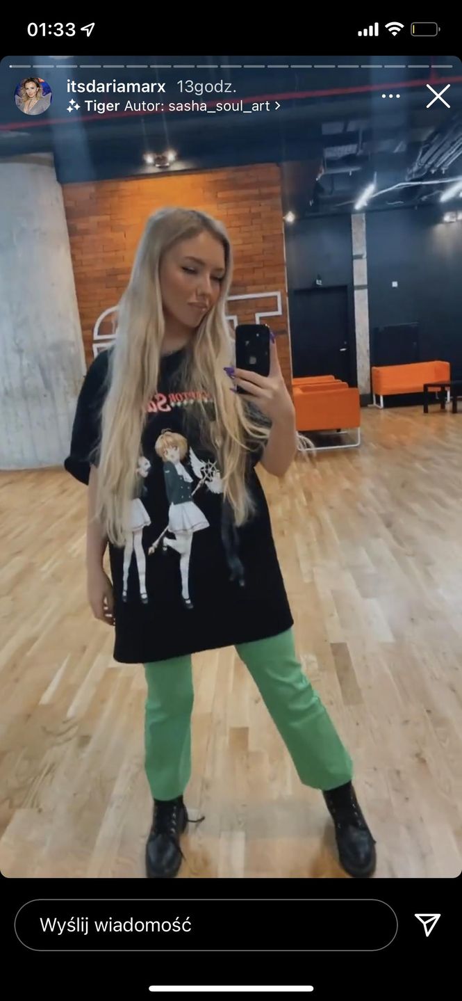 Daria Marx ćwiczy do Tańca z gwiazdami?