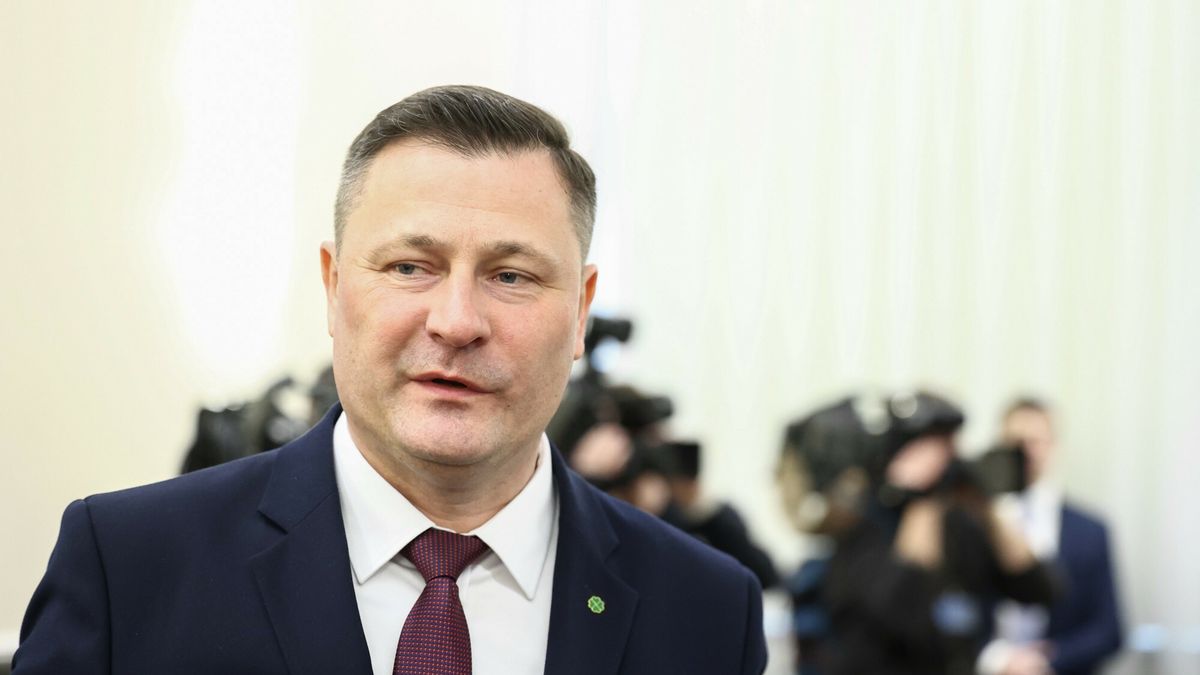 Na zdjęciu minister rozwoju i technologii Krzysztof Paszyk