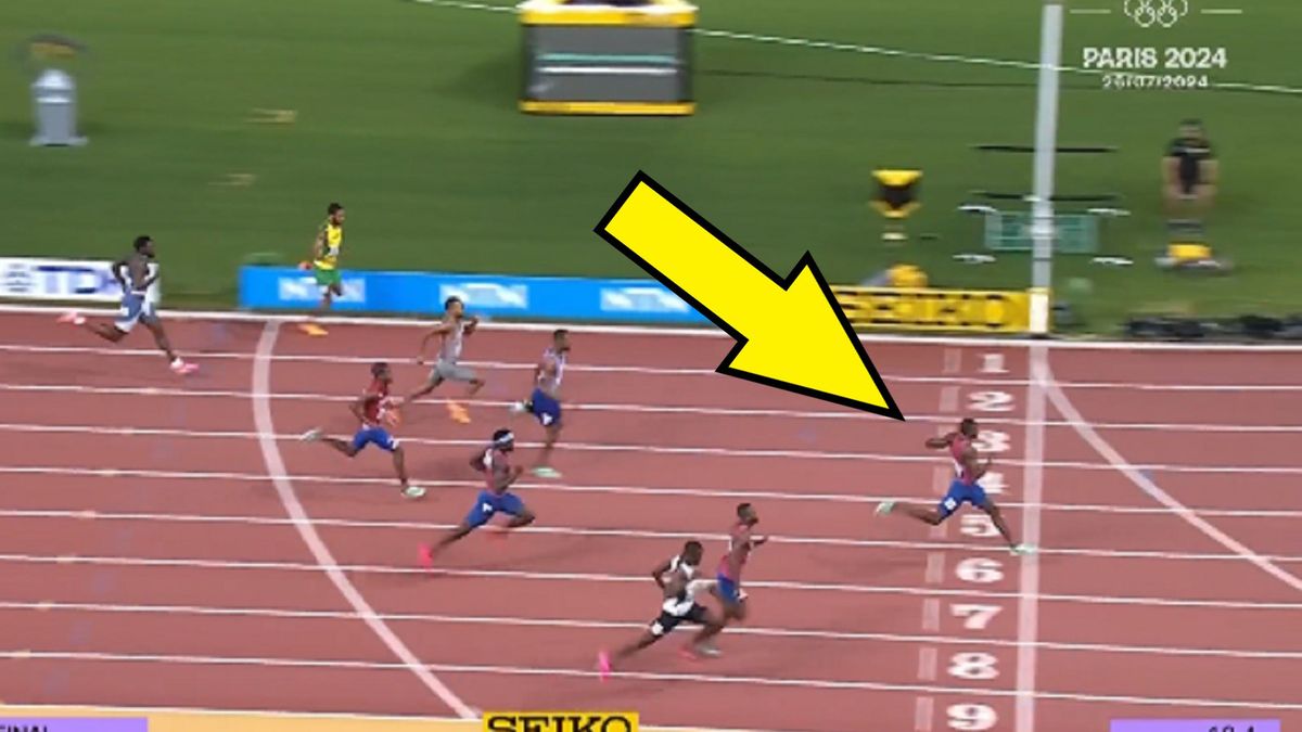 Twitter / oficjalny profil Eurosportu / Noah Lyles w akcji