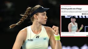 "Lód pokonał ogień". Światowe media rozpisują się po finale Australian Open