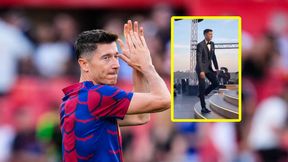 Ale się Lewandowski wystroił! Tak odebrał kolejną nagrodę za swoją grę