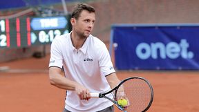 Challenger Orlean: Tomasz Bednarek w 57 minut w ćwierćfinale debla