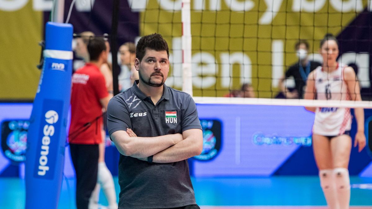 Materiały prasowe / CEV / Na zdjęciu: trener Jakub Głuszak