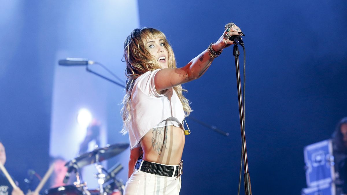 scena z: Miley Cyrus, SK:, , fot. Baranowski.