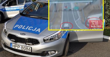 Pędził 252 km/h po S7. Wszystko się nagrało