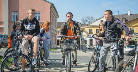 Niedzielna wycieczka rowerami po S17