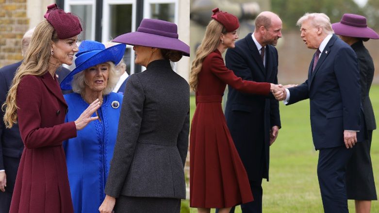 Ekspert mowy ciała ocenia spotkanie royalsów z Trumpami