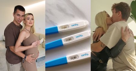 Tak Friz ZAREAGOWAŁ na ciążę Wersow. Influencerka udokumentowała jego reakcję, nagrywając filmik