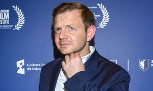 Nocny protest przed TK. Niespodziewanie głos zabrał Rafał Zawierucha