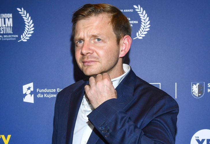 Nocny protest przed TK. Niespodziewanie głos zabrał Rafał Zawierucha