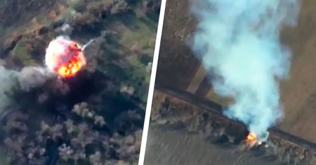 HIMARS-y zmiażdżyły Rosjan. Broń z USA nagrana na froncie