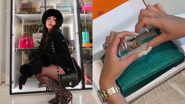 Gerogina Rodriguez sprawiła sobie torebkę za 400 tys. zł