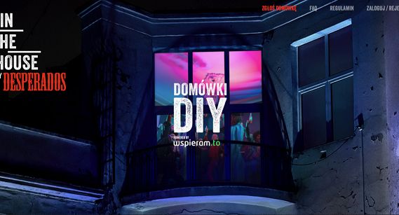 Desperados poszukuje ze Wspieram.to organizatorów domówek