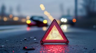 Groźny wypadek na S5 w pobliżu Leszna. Duże utrudnienia dla kierowców pomiędzy węzłami Leszno Zachód a Leszno Południe