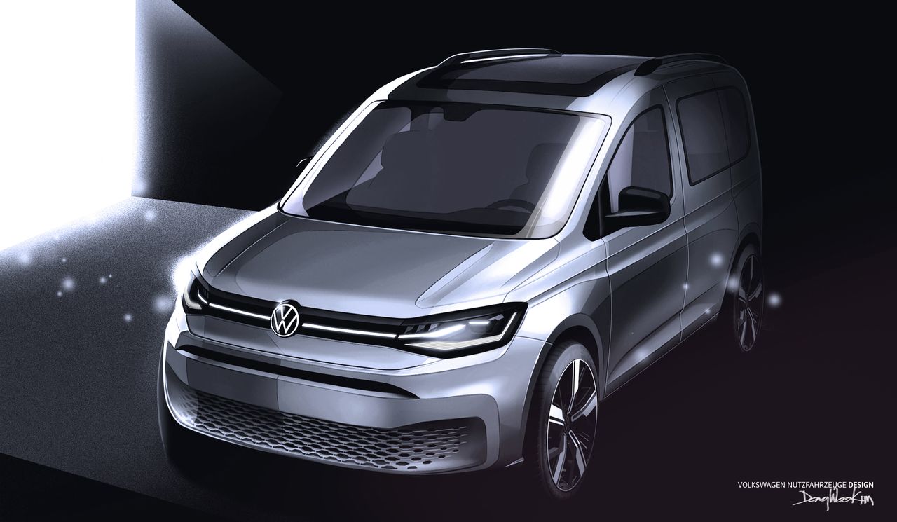 Volkswagen pokazuje rysunki nowego Caddy. Ma być zupełnie inny od swojego poprzednika