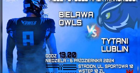 Tytani Lublin przed ostatnim meczem sezonu – starcie z Bielawa Owls