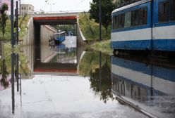 Burza nad Krakowem. Zalane ulice i zepsuta sygnalizacja świetlna