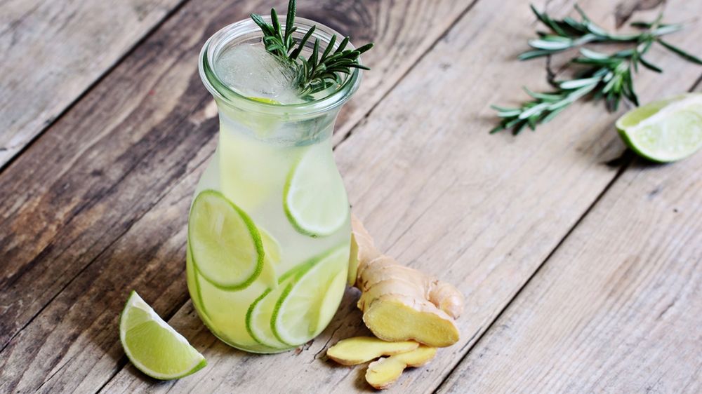 Świeży sok z limonki