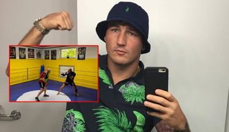 Szpilka trenuje ze "sportowym ojcem"