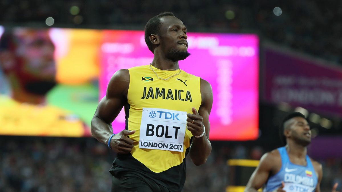Na zdjęciu Usain Bolt