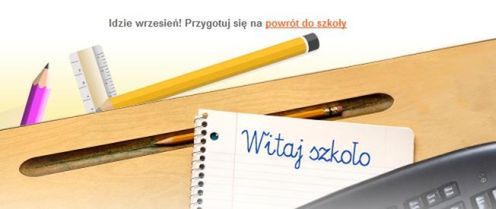 Witaj szkoło - Ceneo pomoże kupić przybory dla ucznia 1