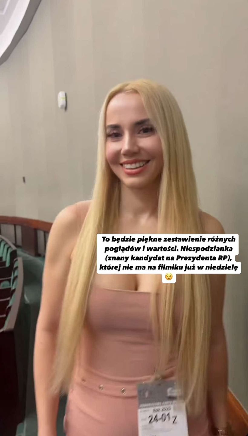 Marianna Schreiber nawiedza sejm