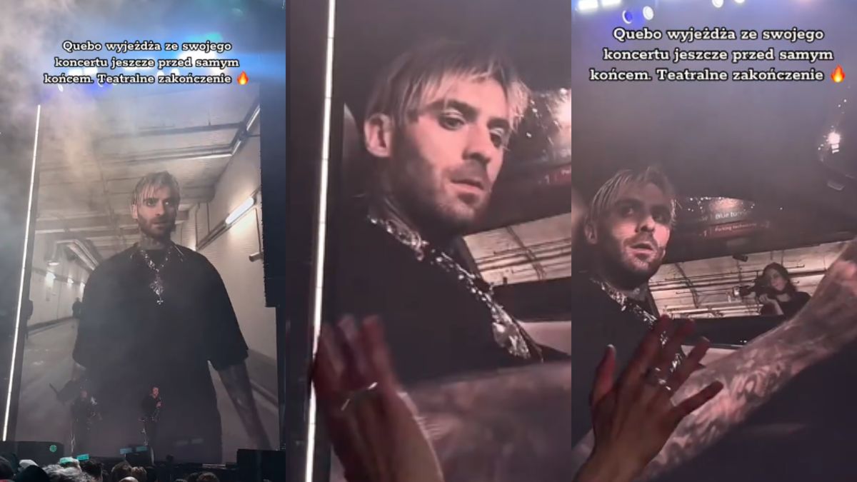Quebonafide odjechał z własnego koncertu. Fani podzieleni
