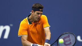 ATP Pekin: Juan Martin del Potro gromi w ćwierćfinale. Najlepszy sezon Fabio Fogniniego